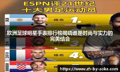 欧洲足球明星手表排行榜揭晓谁是时尚与实力的完美结合